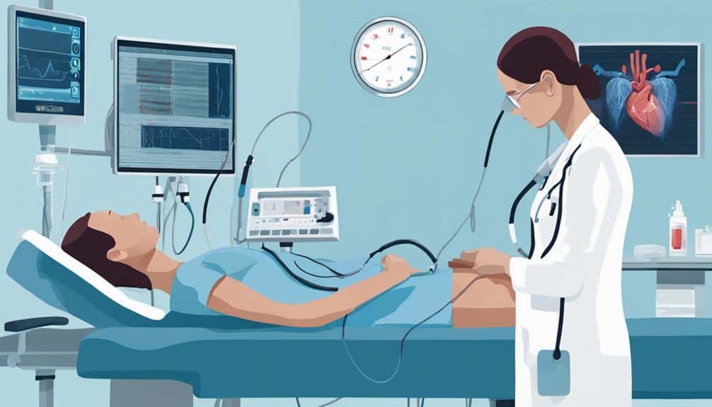 cardiac ultrasound findings time