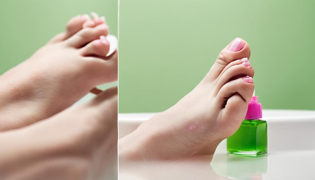 green nails home treatment