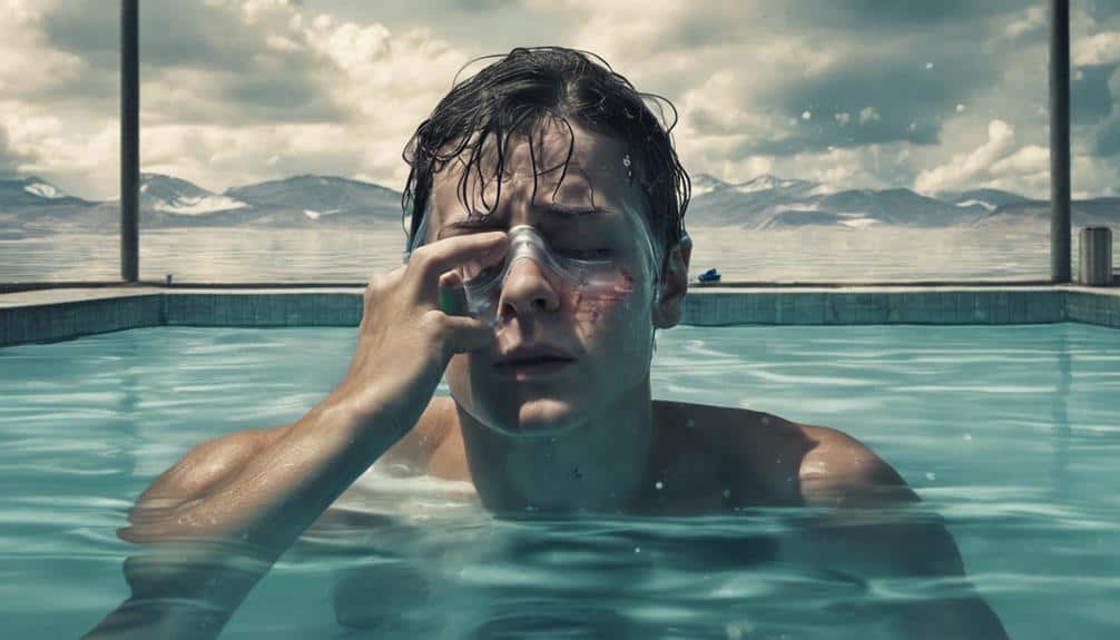 swimming before lifeguard on duty