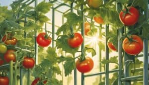 tomatoes and their sunlight